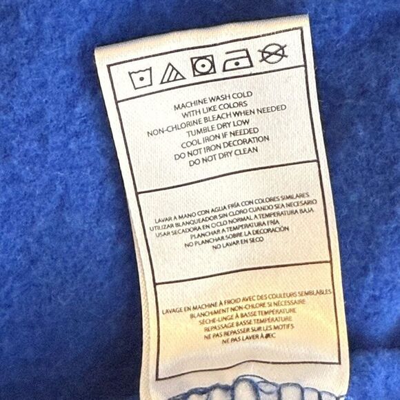 Mitchell & Ness Embroidered Red Blue Patriots Hoodie - Unisex L - Picture 14 of 15